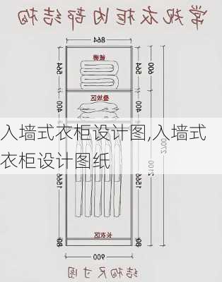 入墙式衣柜设计图,入墙式衣柜设计图纸