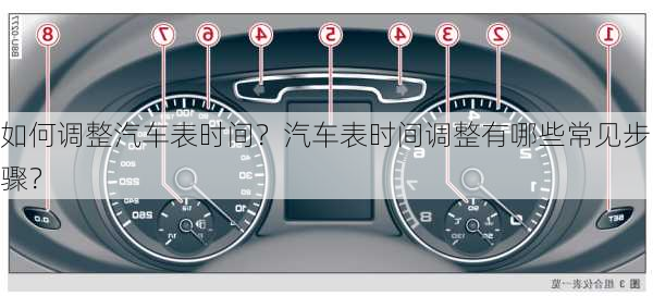 如何调整汽车表时间？汽车表时间调整有哪些常见步骤？