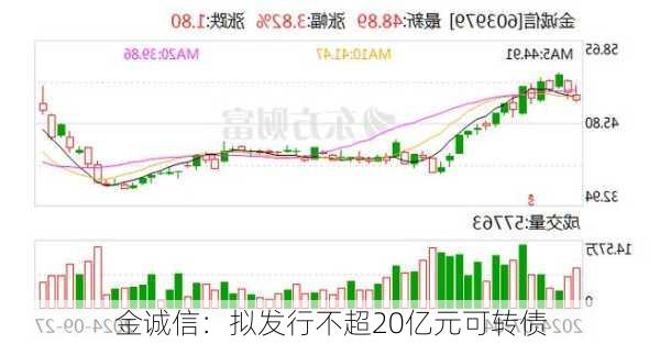 金诚信：拟发行不超20亿元可转债