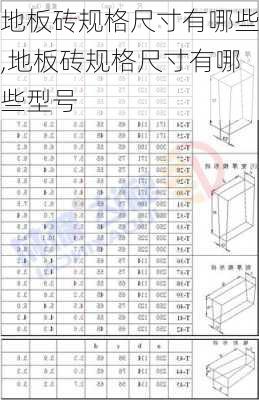 地板砖规格尺寸有哪些,地板砖规格尺寸有哪些型号