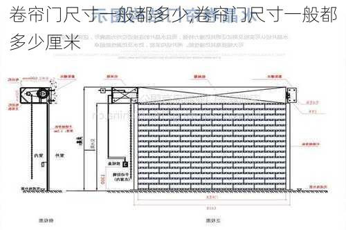 卷帘门尺寸一般都多少,卷帘门尺寸一般都多少厘米