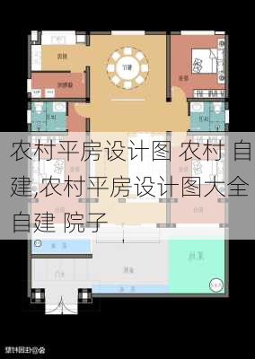 农村平房设计图 农村 自建,农村平房设计图大全 自建 院子