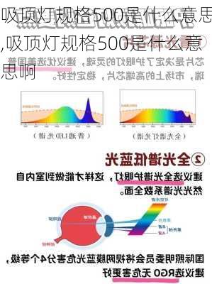 吸顶灯规格500是什么意思,吸顶灯规格500是什么意思啊