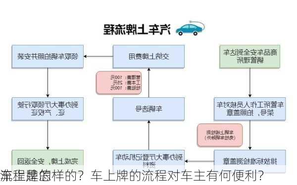 车上牌的
流程是怎样的？车上牌的流程对车主有何便利？