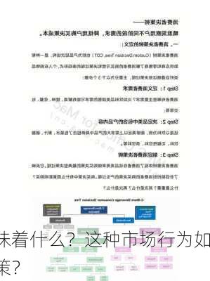 
在中意味着什么？这种市场行为如何影响
者的决策？