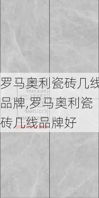 罗马奥利瓷砖几线品牌,罗马奥利瓷砖几线品牌好