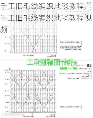 手工旧毛线编织地毯教程,手工旧毛线编织地毯教程视频