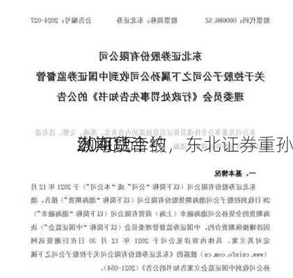 纵期货合约，东北证券重孙
渤海融幸被
2040万！