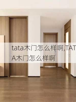 tata木门怎么样啊,TATA木门怎么样啊