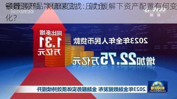 银行
子遭遇产品净值保卫战：减仓
+赎回限额“艰难度劫” 压力缓解下资产配置有何变化？