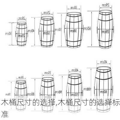 木桶尺寸的选择,木桶尺寸的选择标准