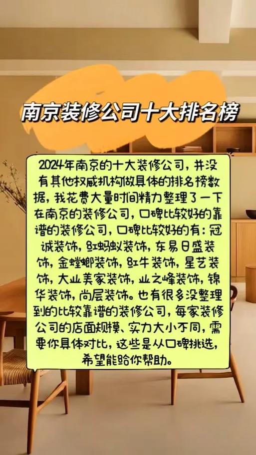 南京好的装修装饰公司,南京好的装修装饰公司排名