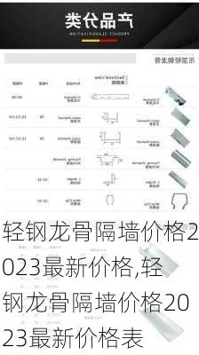 轻钢龙骨隔墙价格2023最新价格,轻钢龙骨隔墙价格2023最新价格表