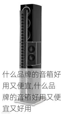 什么品牌的音箱好用又便宜,什么品牌的音箱好用又便宜又好用