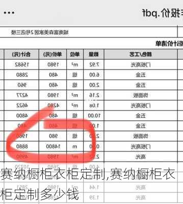 赛纳橱柜衣柜定制,赛纳橱柜衣柜定制多少钱