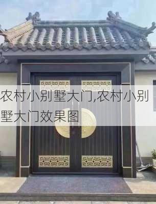 农村小别墅大门,农村小别墅大门效果图