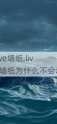 live墙纸,live墙纸为什么不会动