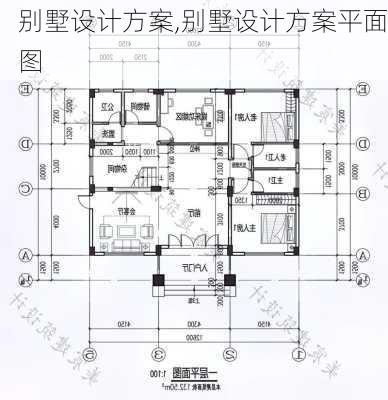 别墅设计方案,别墅设计方案平面图