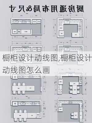 橱柜设计动线图,橱柜设计动线图怎么画