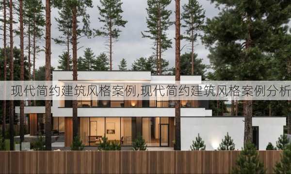 现代简约建筑风格案例,现代简约建筑风格案例分析