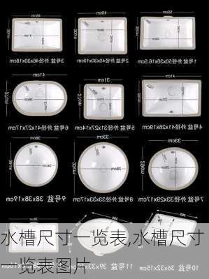 水槽尺寸一览表,水槽尺寸一览表图片