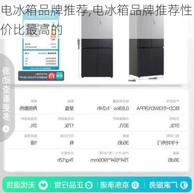 电冰箱品牌推荐,电冰箱品牌推荐性价比最高的